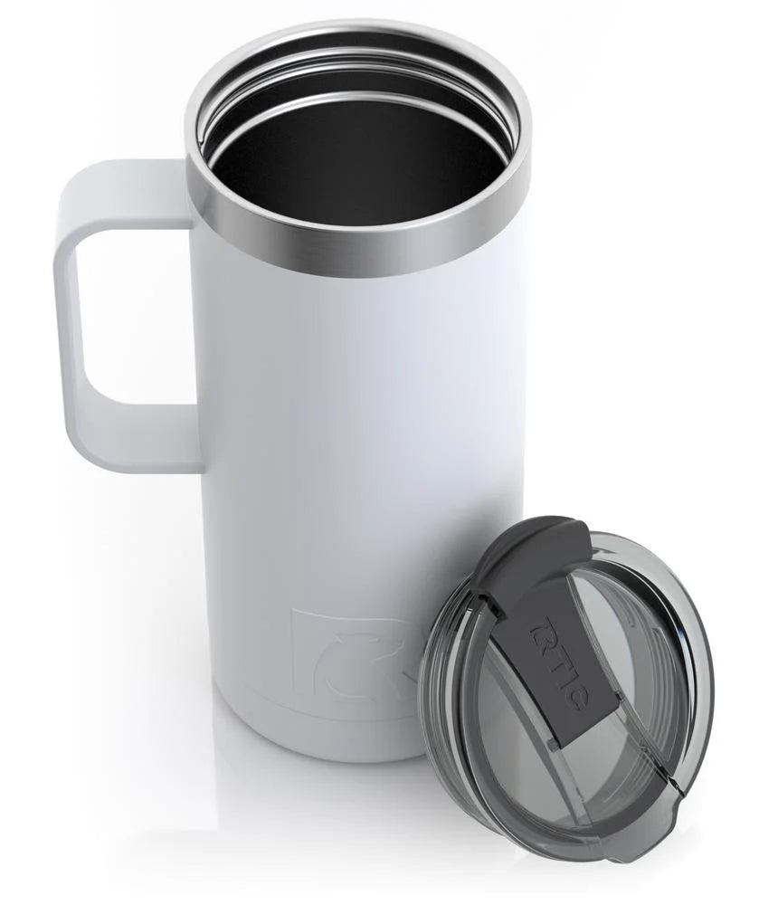 RTIC Travel 16oz Coffee Cup (White)
