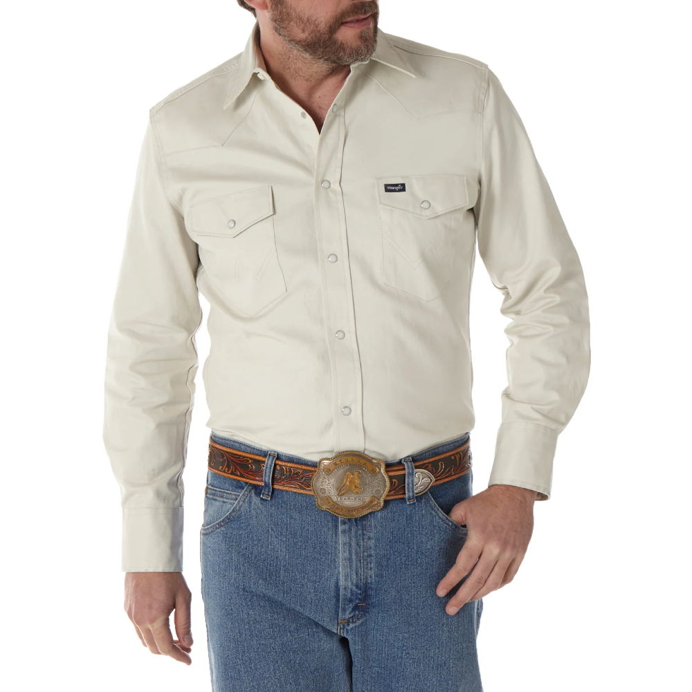 Wrangler Cowboy Cut Long-Sleeve Work Shirt