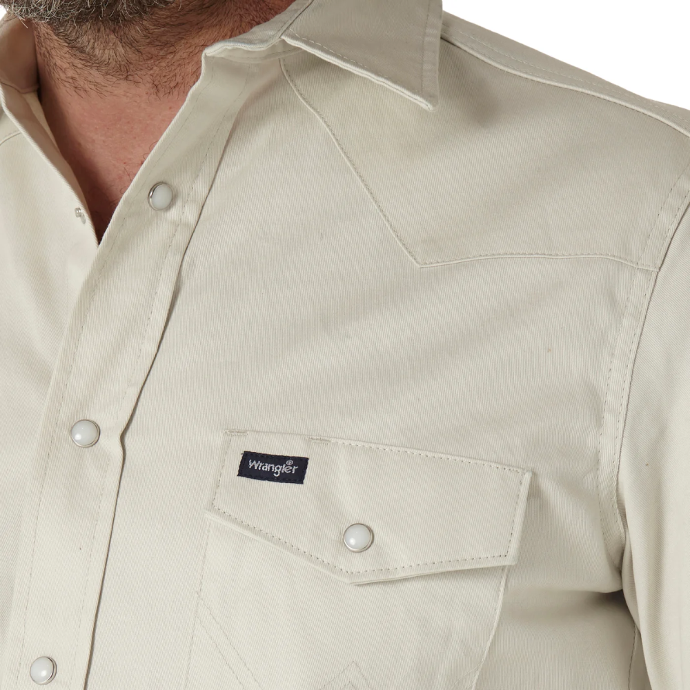 Wrangler Cowboy Cut Long-Sleeve Work Shirt