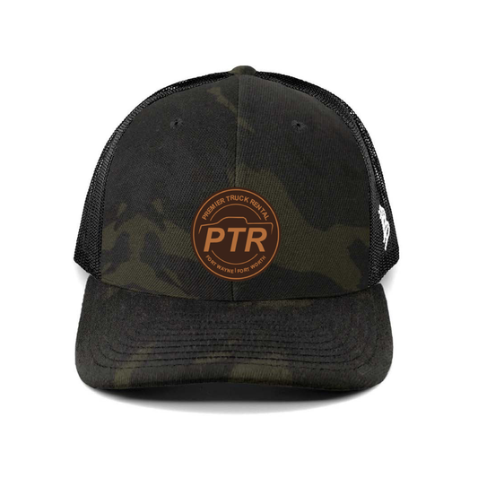 Branded Bills Hat - Camo, Brown Patch