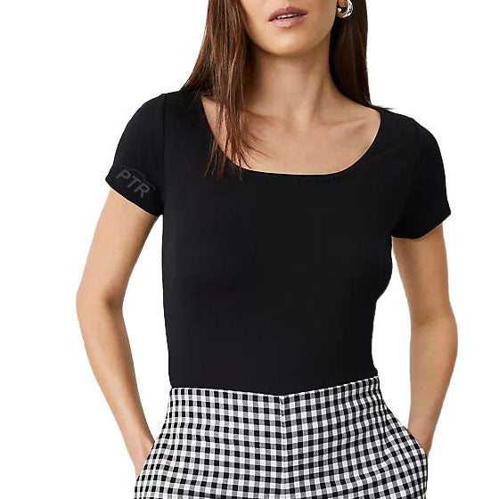 Ann Taylor Square Neck Tee