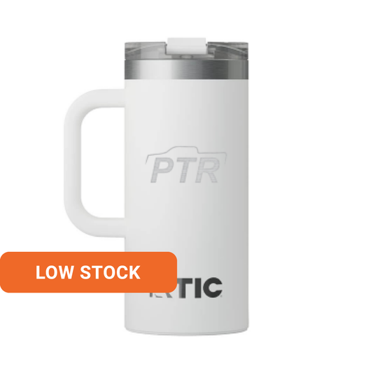 RTIC Road Trip Travel Mug - White, 16oz