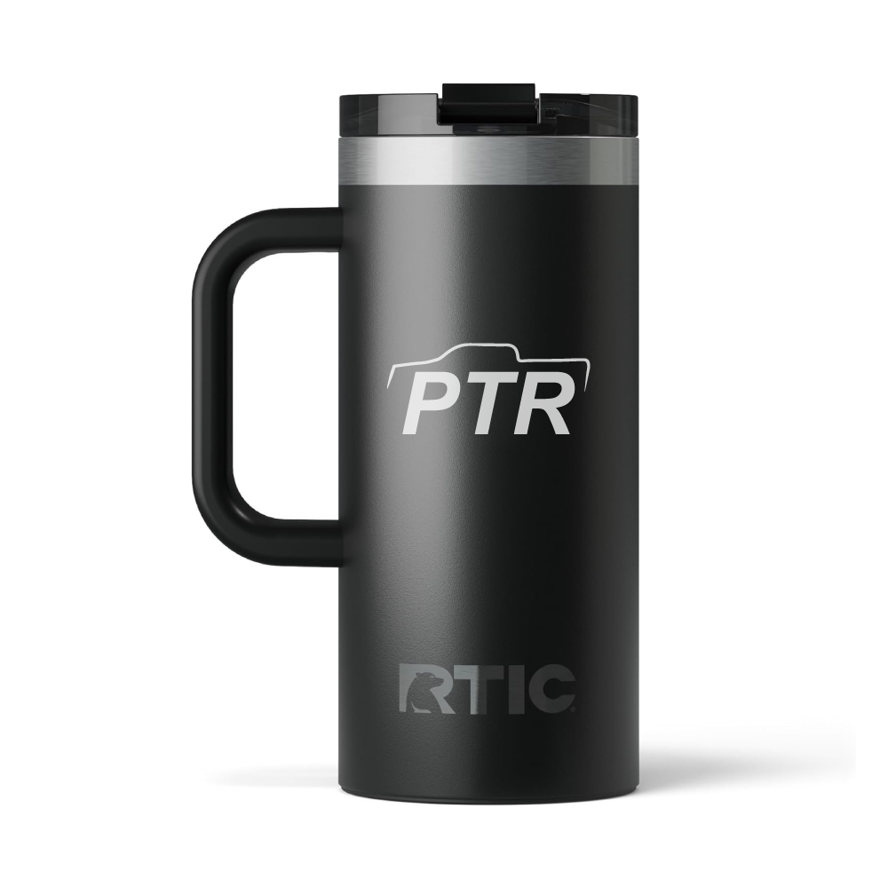 RTIC Road Trip Travel Mug - Black, 16oz