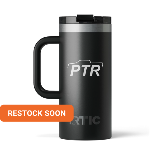RTIC Road Trip Travel Mug - Black, 16oz