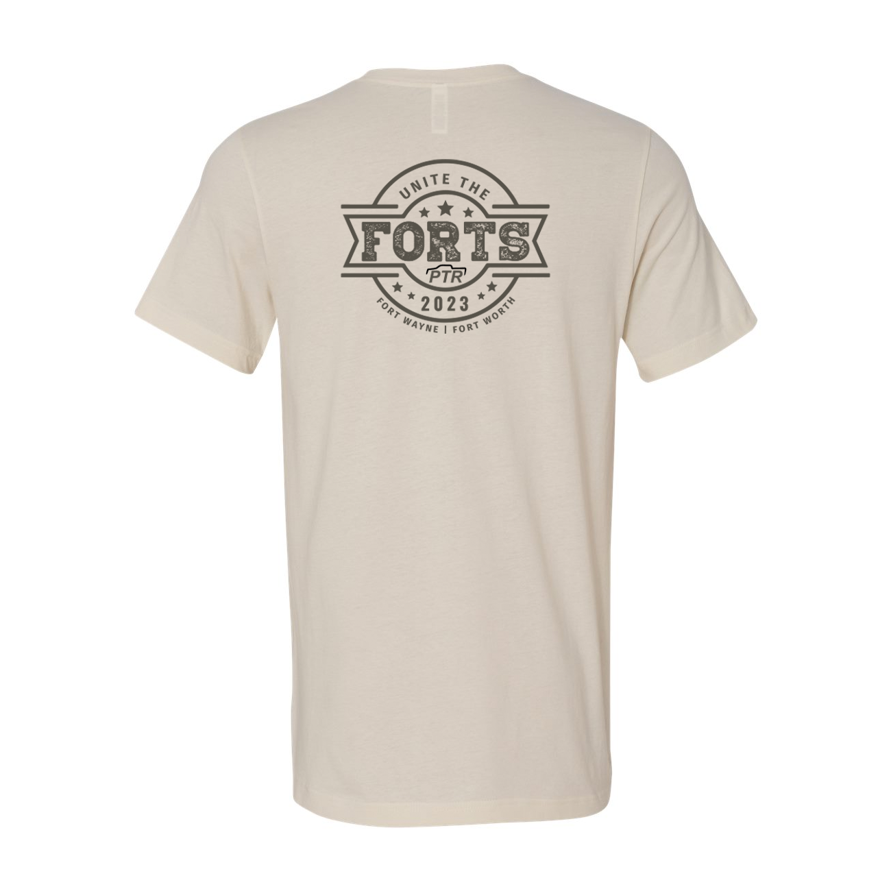 PTR Forts T-Shirt (Men's/ Unisex) -Cream