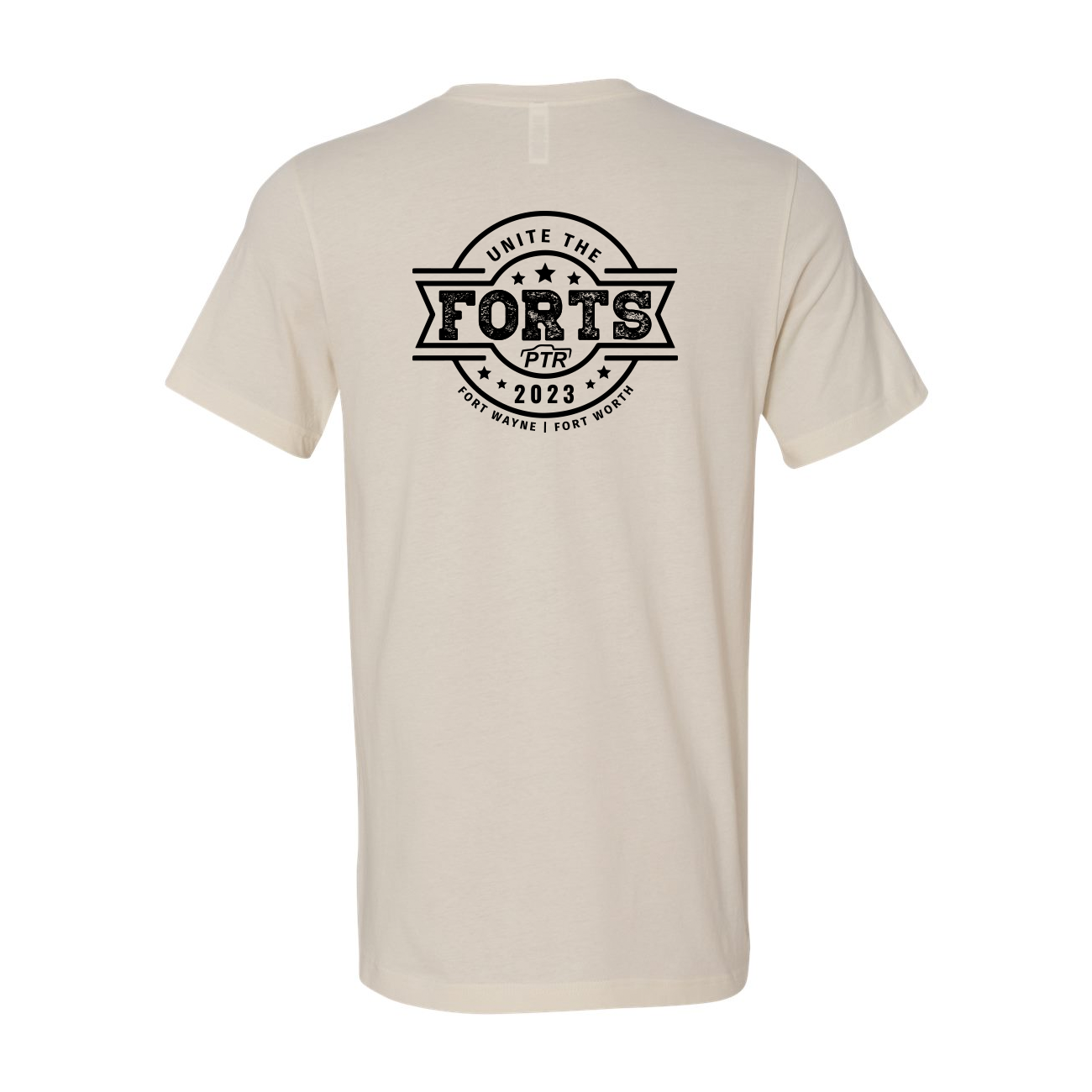 Unite the Forts T-Shirt - Cream with Black Ink