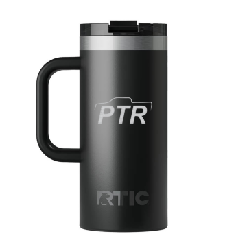 RITC Travel 16oz Coffee Cup- Black