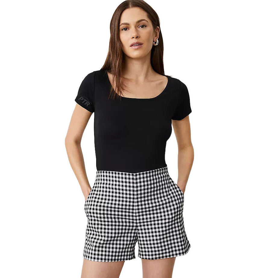 Ann Taylor Square Neck Tee